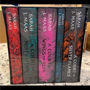 ACOTAR Hardcover Full Set SEALED IN PLASTIC - Brand New